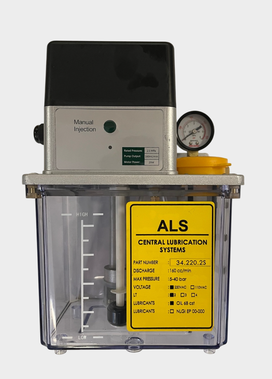 ALS-2 LİTRE HAZNELİ  160CC  PLC KONTROLLÜ SIVI YAĞ POMPASI