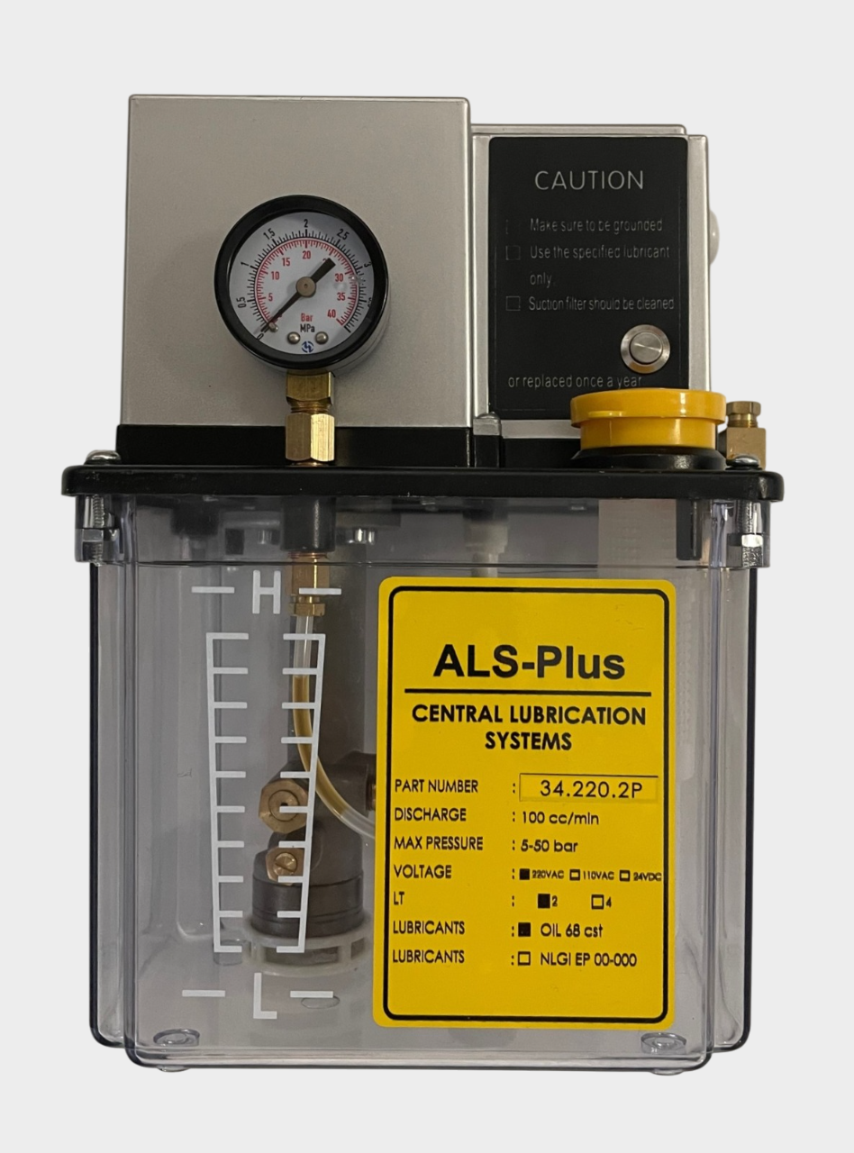 ALS-PLUS 2 LİTRE HAZNELİ  DAK./100CC  PLC KONTROLLÜ SIVI YAĞ POMPASI